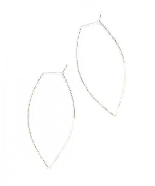 Featherweight Leaf – Large Silver