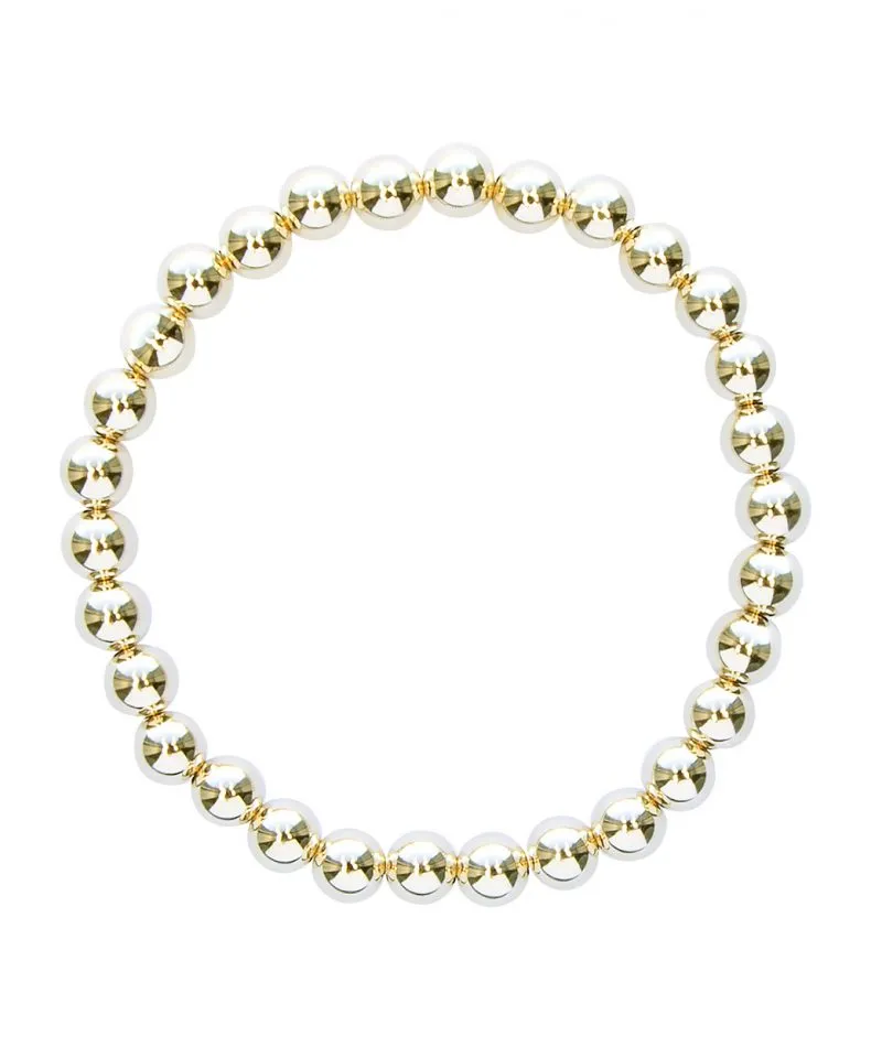 Gilded Bracelet 6mm – 14k Gold Fill