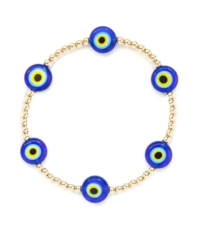 3mm Cleo Bracelet – 10mm Navy Blue