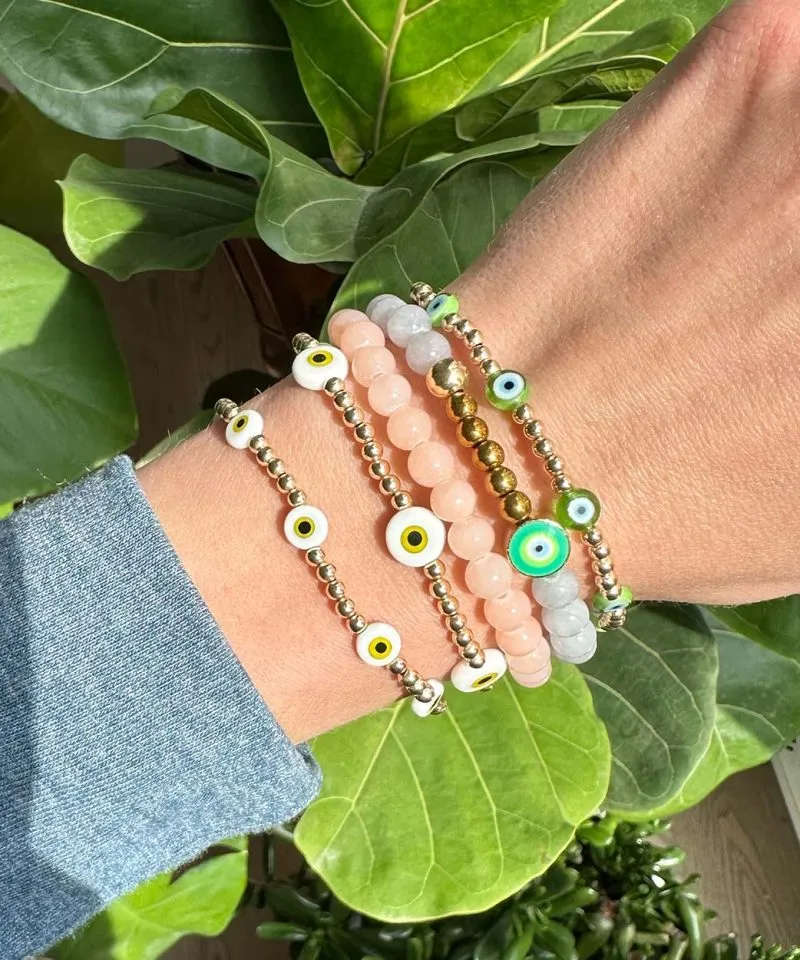 3mm Cleo Bracelet – 7mm White