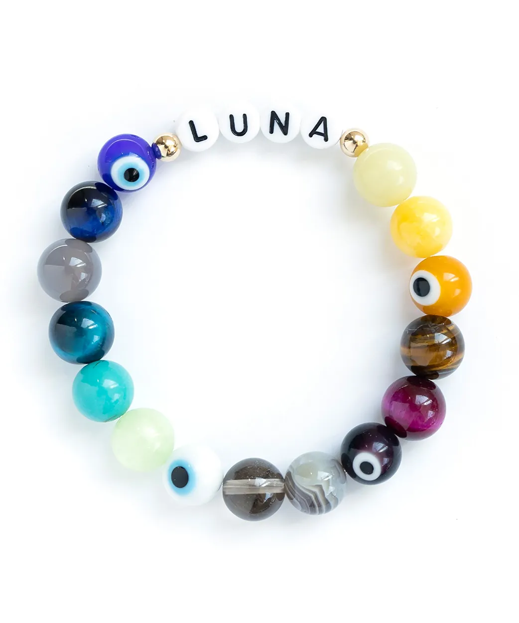 Name Game Bracelet 10mm Eye Candy