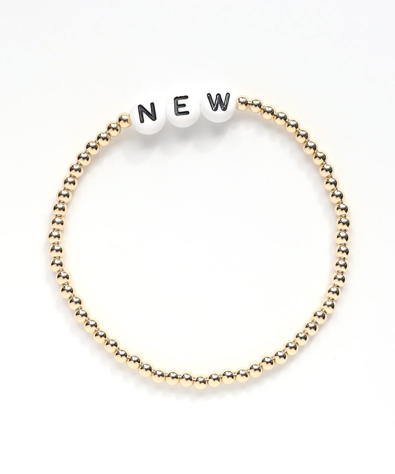 Name Game Bracelet – 3mm Gold Fill or Sterling Silver